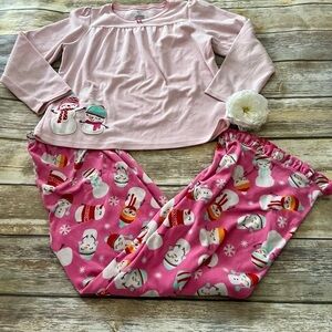 CARTERS SNOWMAN PAJAMA SET